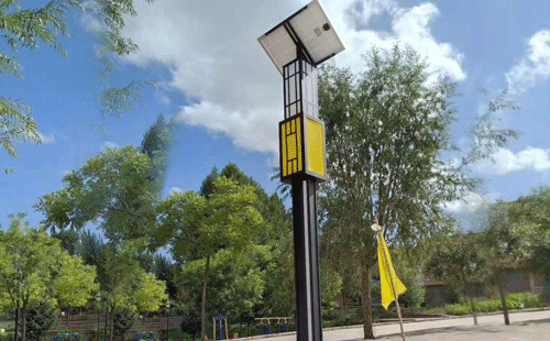 盐池智慧路灯安装