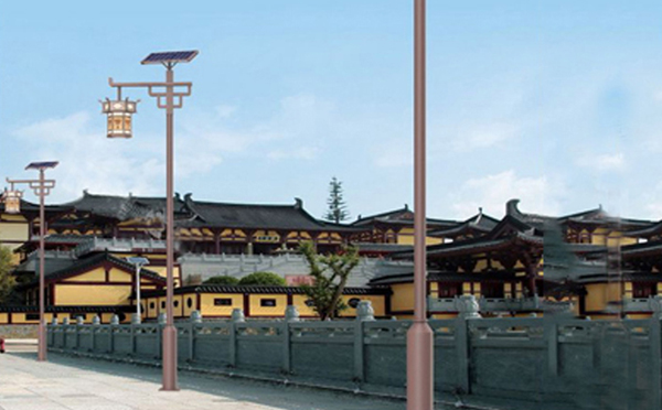 抗风型盐池太阳能路灯：保障稳定照明不受风害